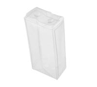 BESPORTBLE Couverture De Protection des Pendentifs Étui De Rangement Portable pour Poupée De Présentation De Figurines De Vêtements De Poupée De Poupée à Exposer Transparent