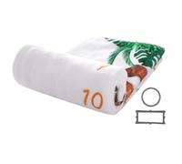 BESPORTBLE Couverture en Flanelle Blanche 75X100 CM pour Bébé 3 Pièces pour Fille et Garçon Accessoire Naissance pour Séances Photo et Présents