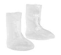 BESPORTBLE Couvre-Chaussures Anti-Sable Imperméables Blancs Taille 38-39, Guêtres de Randonnée Hautes Légères en Plastique, Protection Antidérapante pour Chasse et Trekking en Plein Air