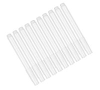 BESPORTBLE Crayon Marqueur Craie Liquide Blanc 10Pcs Plastique Effaçable pour Écrire Verre et Tableau Noir, Taille Compacte Adapté à l'école