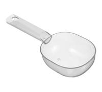 BESPORTBLE Cuillère Doseuse Multifonctions en Plastique Transparent Long Manche, Spatule à Grains, Ustensile Cuisine Solide pour Doser Farine, Céréales et Riz, Accessoire Pratique pour