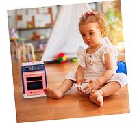 BESPORTBLE Cuisine Four Modèle pour Garçon Fille Surface Lisse Sécurisée et Réutilisable Cuisine Garçon Fille pour Jeux de Rôle et Relations Parents Cartoon