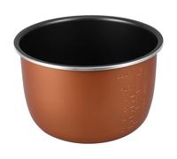 BESPORTBLE Cuve Intérieure Antiadhésive Épaisse 4L pour Cuiseur à Riz Électrique Cuve en Métal Résistante à L’Usure Accessoire de Remplacement Compatible pour Cuisson Domestique et