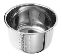 BESPORTBLE Cuve Intérieure en Acier Inoxydable 4L pour Cuiseur à Riz Électrique Doublure de Cuisson Compatible Haute Pression Accessoire de Remplacement pour Cuisson Maison et