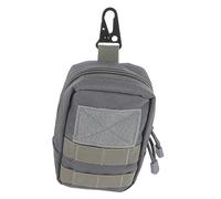 BESPORTBLE de Ceinture de Sports de Plein air à de fête Mini Mobile Pochette de Rangement Sacoche Rangement Pochette Utilitaire Pochette pour Outils Nylon Grey