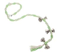BESPORTBLE de Chat drôle Animal de Compagnie Cloche de Chien bouda Decoration Interieure Dog Toys Sonnette délicate pour Animaux de Compagnie Accessoire pour Chien Corde de Coton Green