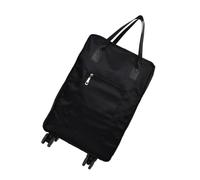 BESPORTBLE De Rangement Pliable À roulettes Compartiment pour Bagages Étiquettes De Costume De Sport Léger Capacité Sacs Fourre-Tout À Fermeture Éclair Tissu Oxford pour