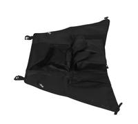 BESPORTBLE de Rangement Poussette Garçon Fille Noir avec Grand Organisateur Filet Sous le Panier pour Accessoires Garçon Fille Suspendu et Pliable pour Sorties