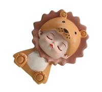 BESPORTBLE Décor Gâteau Garçon Fille Résine Figurine Chapeau Animal Jungle Décoration Anniversaire Garçon Fille