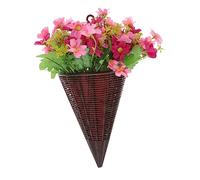 BESPORTBLE Décoration Artificielle Vive Et Magnifique Fausses Fleurs Suspendues Pour Mur Fabrication Artisanale Exquise