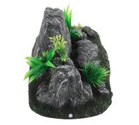 BESPORTBLE Décoration D’Aquarium en Résine Formations Rocheuses et Grotte Refuge pour Poissons, Paysage Montagneux Miniature, Taille Petite, Décor Naturel et Cachettes pour Betta,