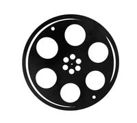 BESPORTBLE Décoration De Film Rétro Décorations Miroir Mural Décor De Salle De Théâtre Miroir Rond Enseigne Au Néon Pot De Panier Suspendu Au Mur Bifurquer Vase Mural Agencements Black Le Fer