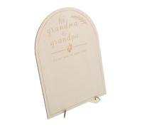 BESPORTBLE Décoration De Grossesse Panneau Pour Annonce De Naissance Étapes Affichage Photo Chambre Idée Souvenir Ornement Calendrier Étape Plaque Âge