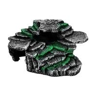 BESPORTBLE décoration de réservoir de Tortue Rampe de Reptiles Plateforme pour se prélasser pour Les Tortues décor Aquarium Tortue Habitat Reptile Tortue rampes de Tortues pour Aquarium Black