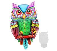 BESPORTBLE Décoration Murale Hibou Métal Sculpture Murale Ornement Suspendu Pour Intérieur