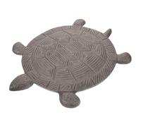 BESPORTBLE Décorative De Jardin En Fonte En Forme De Tortue Pavé Plat En Béton Pour Allée