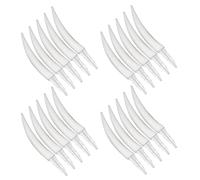 BESPORTBLE Dents de Citrouille Halloween en Plastique Kit de 20 Effrayants pour Décoration de Lanterne Jack O’Lantern Accessoires DIY pour Fête École et Activités Manuelles