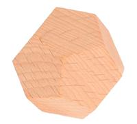 BESPORTBLE Dés à Jouer Bois Multifonction Cubes et Portables pour Jeux Éducatifs Bricolage Activités Mathématiques et Jeux de Société pour Garçon Fille et Adultes
