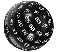 BESPORTBLE Dés Polyédriques Faces Acrylique et Portable pour Jeux de Table RPG et Enseignement