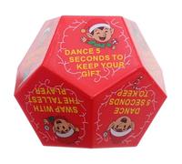 BESPORTBLE Dés pour Échange De Cadeaux De Noël Jeu De Rôle Familial avec Dés Polyédriques pour Fête Anniversaire Et Soirées Entre Amis Et Hommes