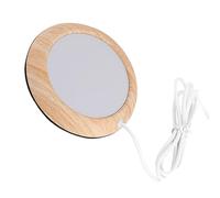 BESPORTBLE Dessous de Verre Chauffant Maintien de Température USB Couleur Aléatoire en Aluminium Léger Coussin Chauffant Électrique pour Bureau et Dortoir pour Tasse et