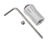 BESPORTBLE Diapason Améthyste pour Pratique la Pleine Conscience Base Alliage Argent de Outil pour Yoga et Relaxation Favorisant la Pleine Conscience et Harmonie du Visage