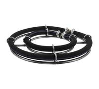 BESPORTBLE Diffuseur d'air pour Aquarium et Bassin Anneau Diffuseur d'air Rond en Acier Inoxydable 25 CM Pierre à Bulles Nanotechnologie pour Oxygénation et Circulation Optimale de l'eau