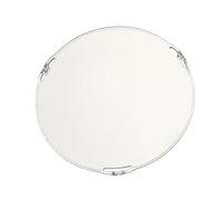 BESPORTBLE Diffuseur de Lampe Flash en Verre Blanc Mat, Abat-Jour pour Éclairage Photo Professionnel, Couvercle Adoucissant Lumière Stroboscopique, Accessoire Studio Photo Solide et Léger