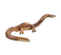 BESPORTBLE Dinosaur Model Bois Solide Réaliste et Miniature pour Garçon Fille Figurine Éducative et Décorative Texture Naturelle et Sécurisée