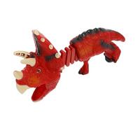 BESPORTBLE Dinosaure Télécommandé Plastique avec Mécanisme de Pince Amusante pour Garçon Fille Modèle Rouge