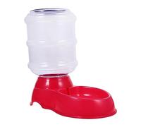 BESPORTBLE Dispositif d'alimentation Automatique Fontaine à Boire pour Animaux de Compagnie mangeoire Automatique pour Animaux de Compagnie Bocal a Farine Dog Food Fontaine à Eau Bol d'eau