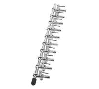 BESPORTBLE Distributeur Air pour Aquarium Métal Valve Multiprises avec Levier de Contrôle Répartiteur de Flux et Séparateur de Tubes Accessoire pour Pompe à Air