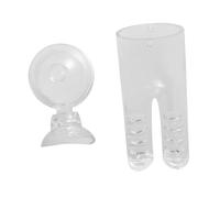 BESPORTBLE Distributeur Automatique Aliments pour Crevettes Et Poissons Aquarium avec Couvercle Forme De Tasse Facile à Installer Mur du Réservoir