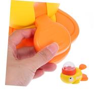BESPORTBLE Distributeur de Croquettes Lent Forme de Canard Interactif pour Chien et Chat Stimulation Mentale Distributeur pour Friandises à Entraînement Intérieur