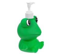 BESPORTBLE Distributeur de Lotion à Pompe Pressable 300 ML en Plastique Vert Forme Grenouille, Flacon pour Gel Bébé et Savonnette Mains Garçon et Filles, Voyage et Salle de Bain Garçon