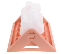 BESPORTBLE Distributeur de Nourriture pour Animaux Domestiques Interactif Anti-Fuite à Bouton-Poussoir Puzzle D’Enrichissement Rose Compact et Léger pour Chien et Chat pour Entraînement