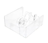 BESPORTBLE Distributeur de Serviettes en Papier Carré en Acrylique Transparent, Grand Rangement de Serviettes, Porte-serviettes pour Table sans Perçage, Maison, Restaurant, Café, Bureau