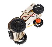 BESPORTBLE DIY Kit Tracteur Bois pour Garçon Fille Scientifique Stem à Assembler Jeu Créatif pour Développer Imagination et Compétences Modèle DIY Éducatif pour Garçons et Filles
