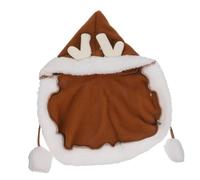 BESPORTBLE Dog Coat Dog Costume Bonnet de Noel pour Chat Costume pour Chat vêtements de Chat pour Chats Seulement vêtements pour Chats Velu Accessoire Chat Costume de Chat Ajustable Chiffon