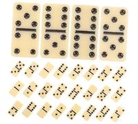 BESPORTBLE Domino Classique pour Jeux de Fête et Réunions Familiales Jeu de Dominos et Portable pour Adultes et Garçon Fille Activité Ludique et Cadeau