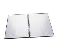 BESPORTBLE Dossier de Partitions Pochettes Transparentes Rangement Multilayer pour Musique Design Note de Musique Cœur Protection pour Musiciens et Étudiants