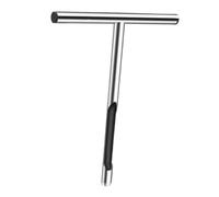 BESPORTBLE Échantillonneur de Sol Acier Inoxydable Manche Antidérapant Légère et Portable pour Test de Sol Outil Jardinage pour Échantillonnage de Grains et Fertilisants