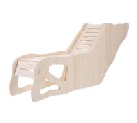 BESPORTBLE Échelle en Bois pour Cochon d'Inde Hamster Jouet De Recherche De Nourriture Cachette Maison Jouet d'escalade Amusant Et Sûr pour Animaux De Compagnie