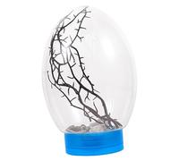 BESPORTBLE Écosystème Fermé avec Éclairage LED Aquarium Autonome pour Bureau Mini Aquarium Aquatique sans Entretien