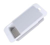 BESPORTBLE Égouttoir à Légumes Rétractable Gris avec Planche à Découper Intégrée, Panier de Rangement Multifonction Cuisine, Panier de Séchage et Lavage Pratique pour Fruits et Légumes,