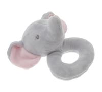 BESPORTBLE Éléphant en Peluche pour Bébé 0-1 An, Doux et Sécuritaire, Couleur Vive, Stimulation Sensorielle Visuelle et Auditive, D’éveil Peluche pour -né, Présent Naissance Bébé