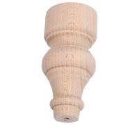 BESPORTBLE Embouts de Poteau en Bois Beige pour Escalier Intérieur, Balustre Élégant Facile à Installer et Nettoyer, Décor Raffiné pour Intérieur Style Européen