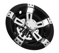 BESPORTBLE Enjoliveur Extérieur de Voiturette de Golf 10 Pouces, Remplacement D’enjoliveur de Voiturette de Golf, Plastique Alliage, Rond, Protège-Roues, Décoratif, pour Roue et Moyeu,