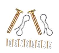 BESPORTBLE Ensemble De 12 Jeu de Goupilles de Cisaillement Goupilles Fendues pour Déneigeuse Accessoires Métalliques Résistants Compatibles Majorité Modèles de Déneigeuses Sécurisent