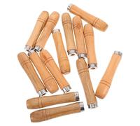 BESPORTBLE Ensemble de 20 Poignées en Bois pour Barbecue Protection la Chaleur et Construction Robuste, Accessoires Élégants pour Ustensiles de Grillade en Extérieur